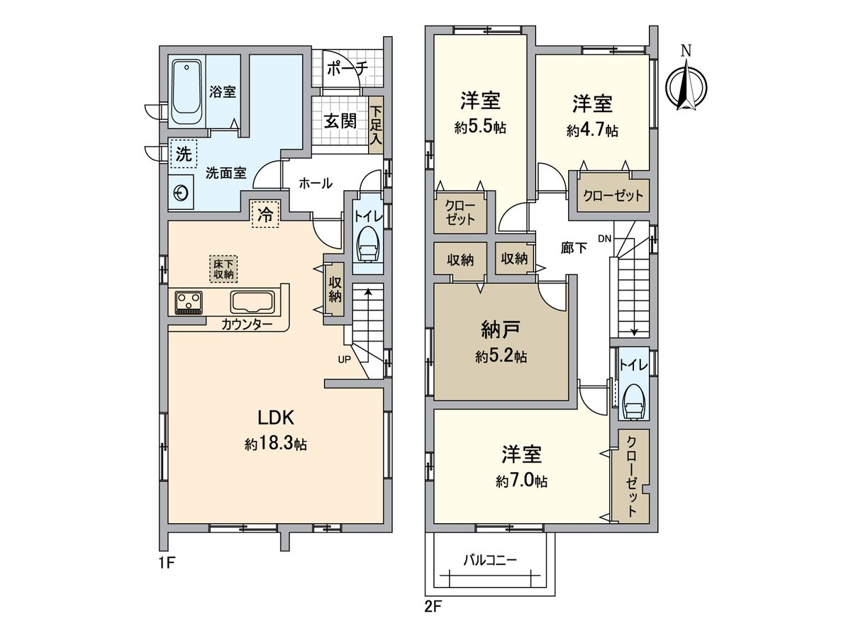 間取図(平面図)