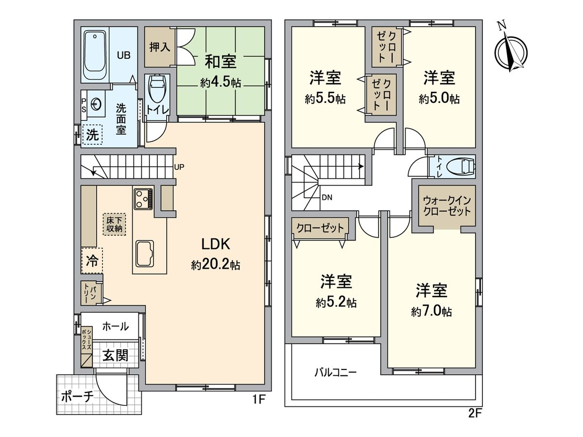 間取図(平面図)