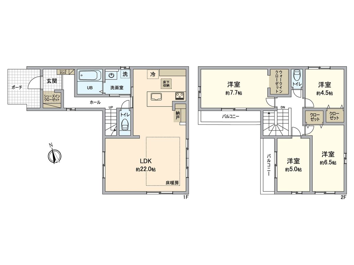 間取図(平面図)
