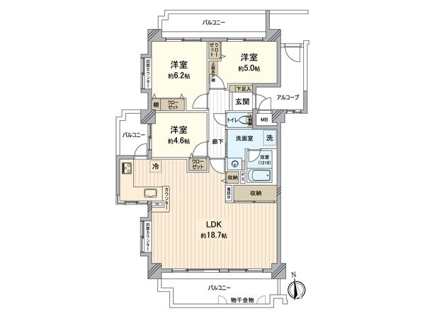 間取図(平面図)