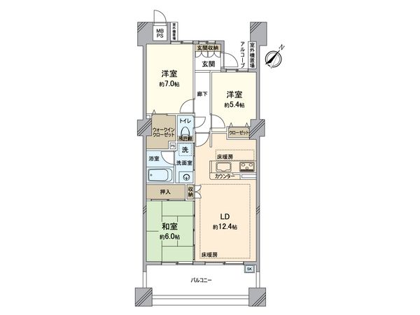 間取図(平面図)