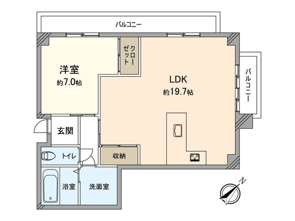 間取図(平面図)
