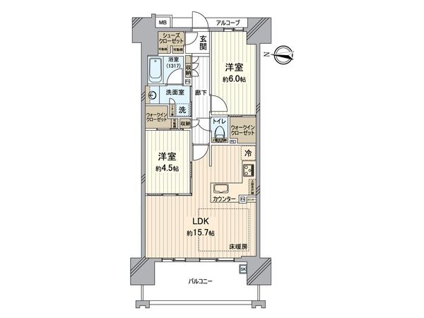 プレサンスロジェ瑞穂ガーデン 間取図(平面図) 間取図(平面図)