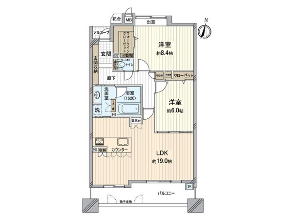グリーンベル小牧桜井 間取図(平面図) グリーンベル小牧桜井 間取図(平面図)