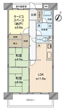 藤和シティコープ春日井駅前 間取図(平面図)