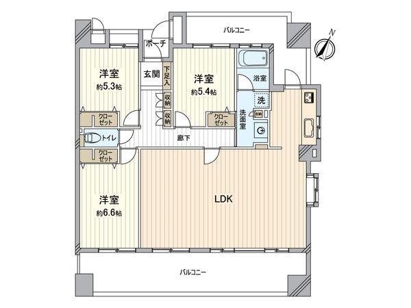 プリオール高蔵寺 間取図(平面図) プリオール高蔵寺 間取図(平面図)