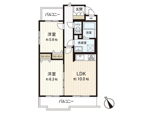 高蔵寺プリンスハイツ 間取図(平面図) 高蔵寺プリンスハイツ 間取図(平面図)