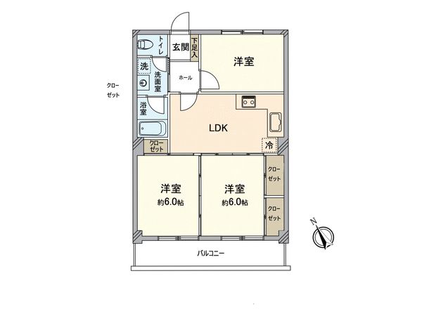 エルグランデ春日井 間取図(平面図) 間取図(平面図)