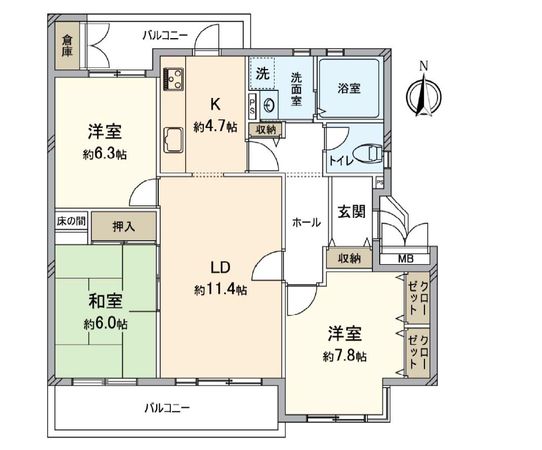 間取図(平面図)