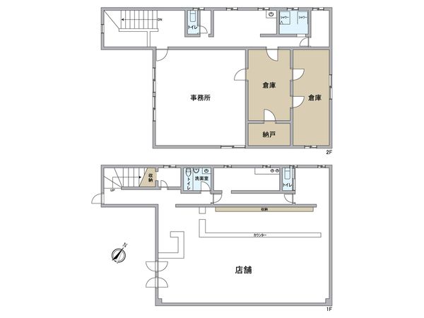 春日井市篠木町1丁目 間取図(平面図) 春日井市篠木町1丁目 間取図(平面図)