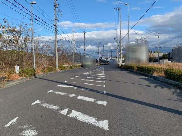 名古屋市上志段味特定土地区画整理地 前面道路