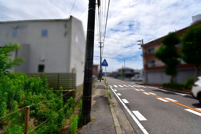 前面道路