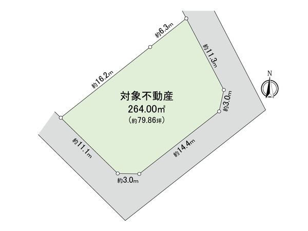 豊田市大清水町原山 区画図 豊田市大清水町原山 区画図