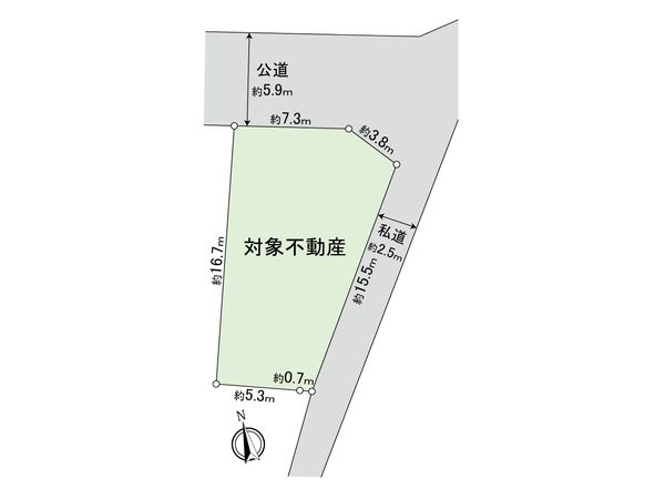 豊田市四郷町天道 区画図 豊田市四郷町天道 区画図