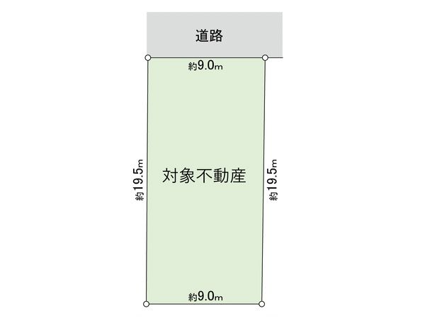 豊田市西岡町裏畑 B区画 区画図 豊田市西岡町裏畑 B区画 区画図