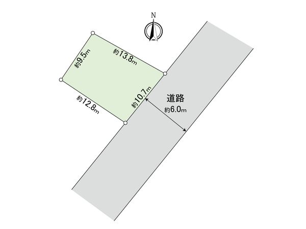 豊田花園土地区画整理事業12街区4 区画図 豊田花園土地区画整理事業12街区4 区画図