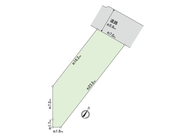 豊田市野見山町三丁目 区画図 豊田市野見山町三丁目 区画図