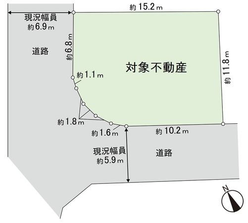豊田市青木町5丁目 区画図