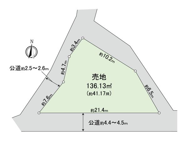 豊田市広川町10丁目 区画図 豊田市広川町10丁目 区画図