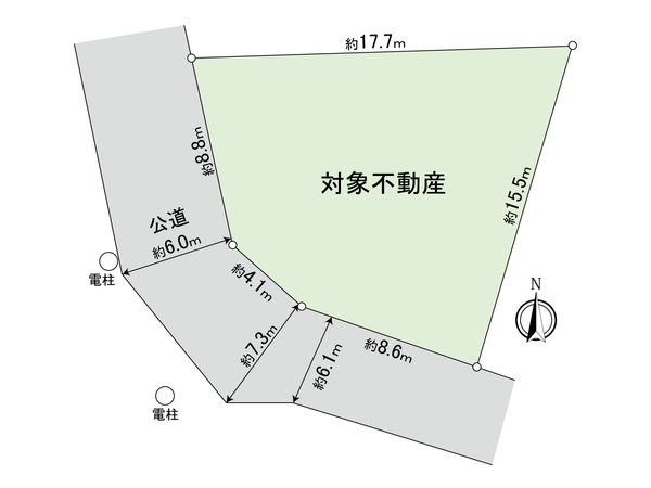 豊田市久岡町5丁目 区画図 豊田市久岡町5丁目 区画図