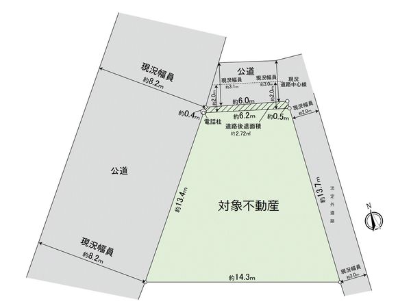 豊田市越戸町松葉 区画図 豊田市越戸町松葉 区画図