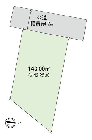 豊田市陣中町1丁目 区画図 豊田市陣中町1丁目 区画図