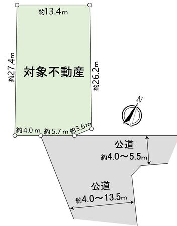 豊田市水源町1丁目 区画図 豊田市水源町1丁目 区画図