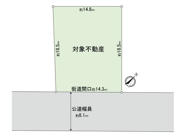 豊田市野見山町3丁目 区画図 豊田市野見山町3丁目 区画図