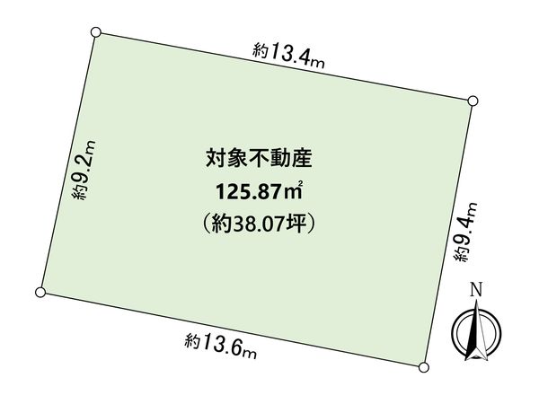 豊田市高上1丁目 区画図