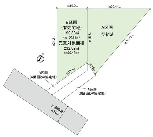 豊田市挙母町4丁目 区画図 豊田市挙母町4丁目 区画図