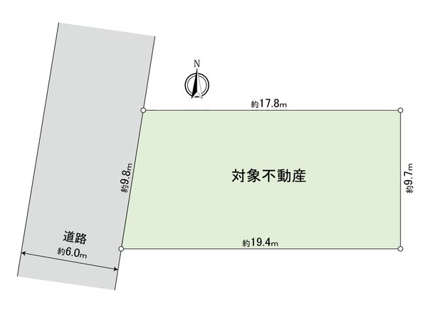 豊田市美里2丁目 区画図 豊田市美里2丁目 区画図