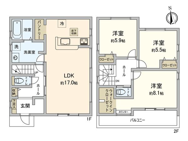 間取図(平面図)