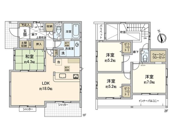 間取図(平面図)