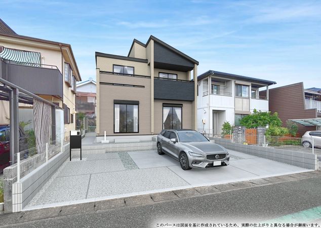 豊田市青木町2丁目 外観パース図 豊田市青木町2丁目 外観パース図