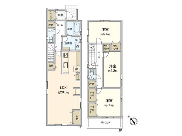 間取図(平面図)
