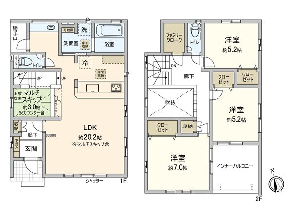 間取図(平面図)