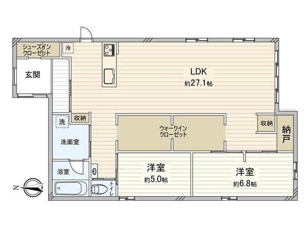 間取図(平面図)