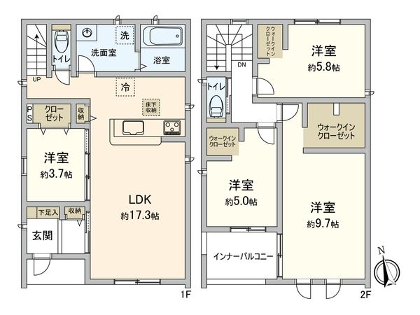 間取図(平面図)
