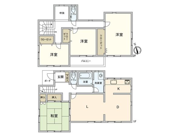 岡崎市竜美大入町2丁目 間取図(平面図) 岡崎市竜美大入町2丁目 間取図(平面図)