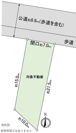 豊田市田中町4丁目 区画図 豊田市田中町4丁目 区画図