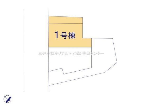 豊田市大島町旭 戸建 全体区画図 豊田市大島町旭 戸建 全体区画図