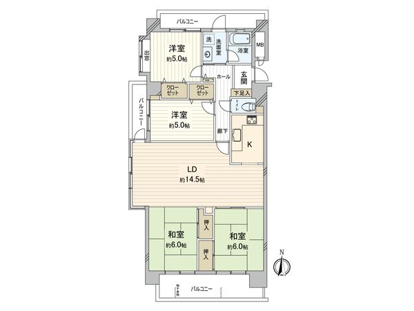 間取図(平面図)