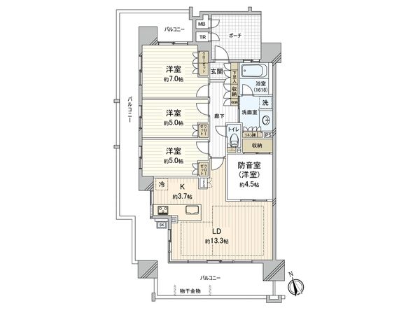 間取図(平面図)