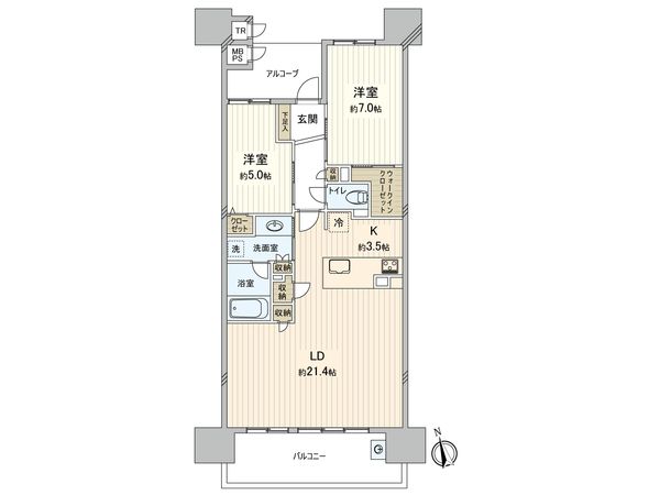 間取図(平面図)