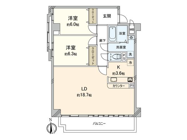 グローバル豊田駅前 間取図