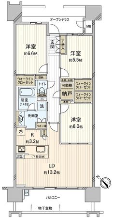 ダイアパレス三河豊田 間取図(平面図) ダイアパレス三河豊田 間取図(平面図)