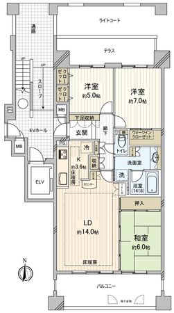 間取図(平面図)