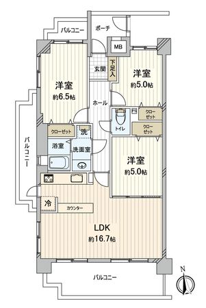 グローリアス豊田梅坪東 間取図(平面図) 間取図(平面図)