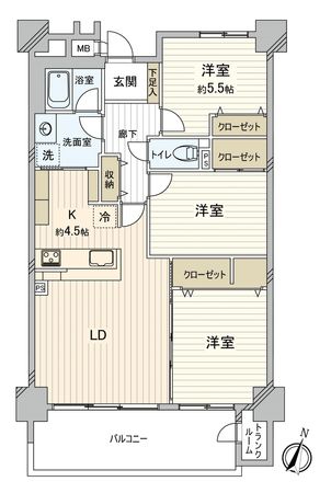 間取図(平面図)