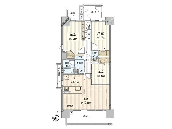 間取図(平面図)